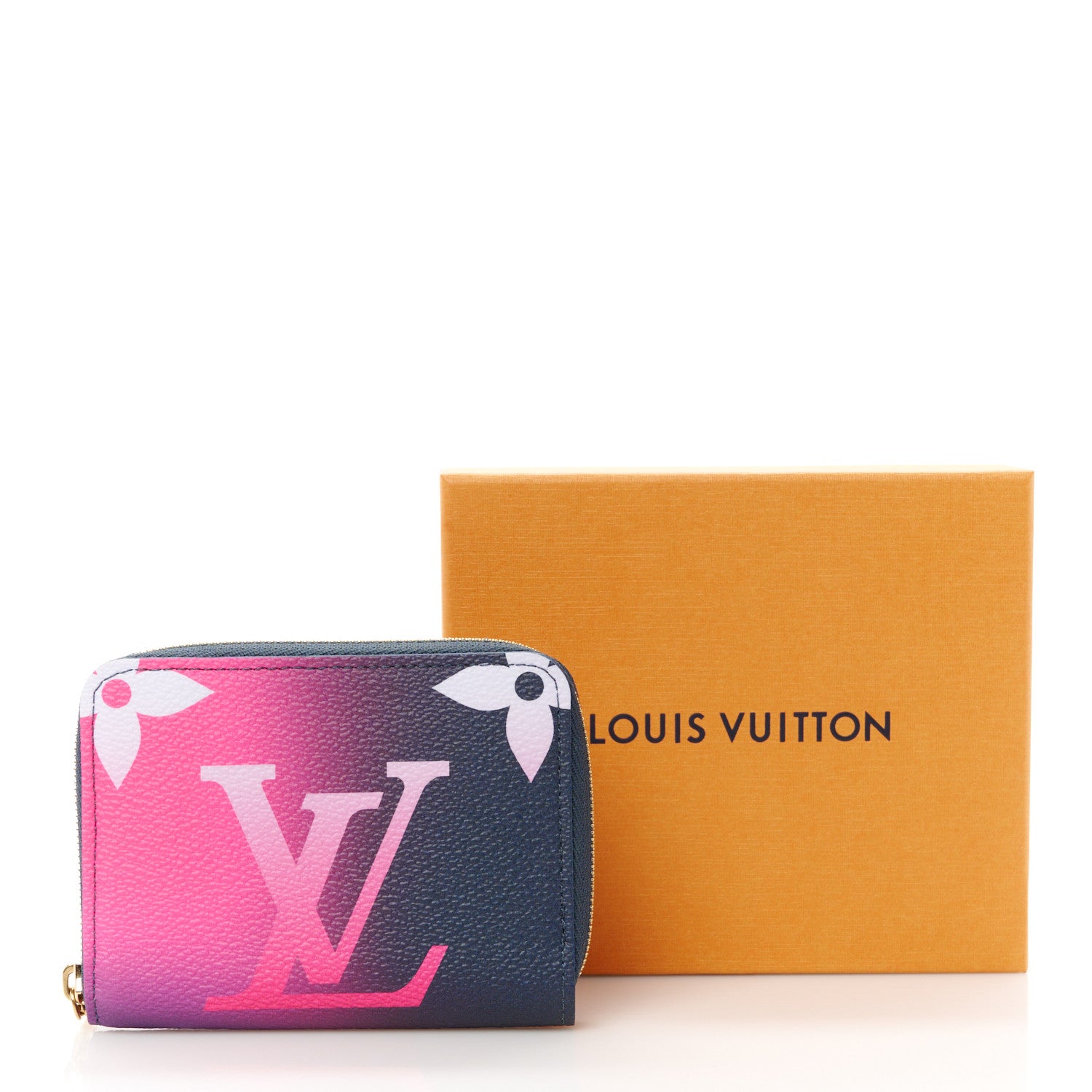 Louis Vuitton Monogram Giant Spring In The City Zippy Coin Purse Midnight Fuchsia 8 of 8
