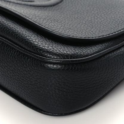 Gucci Pebbled Calfskin Medium Soho Flap Crossbody Black 11 of 11