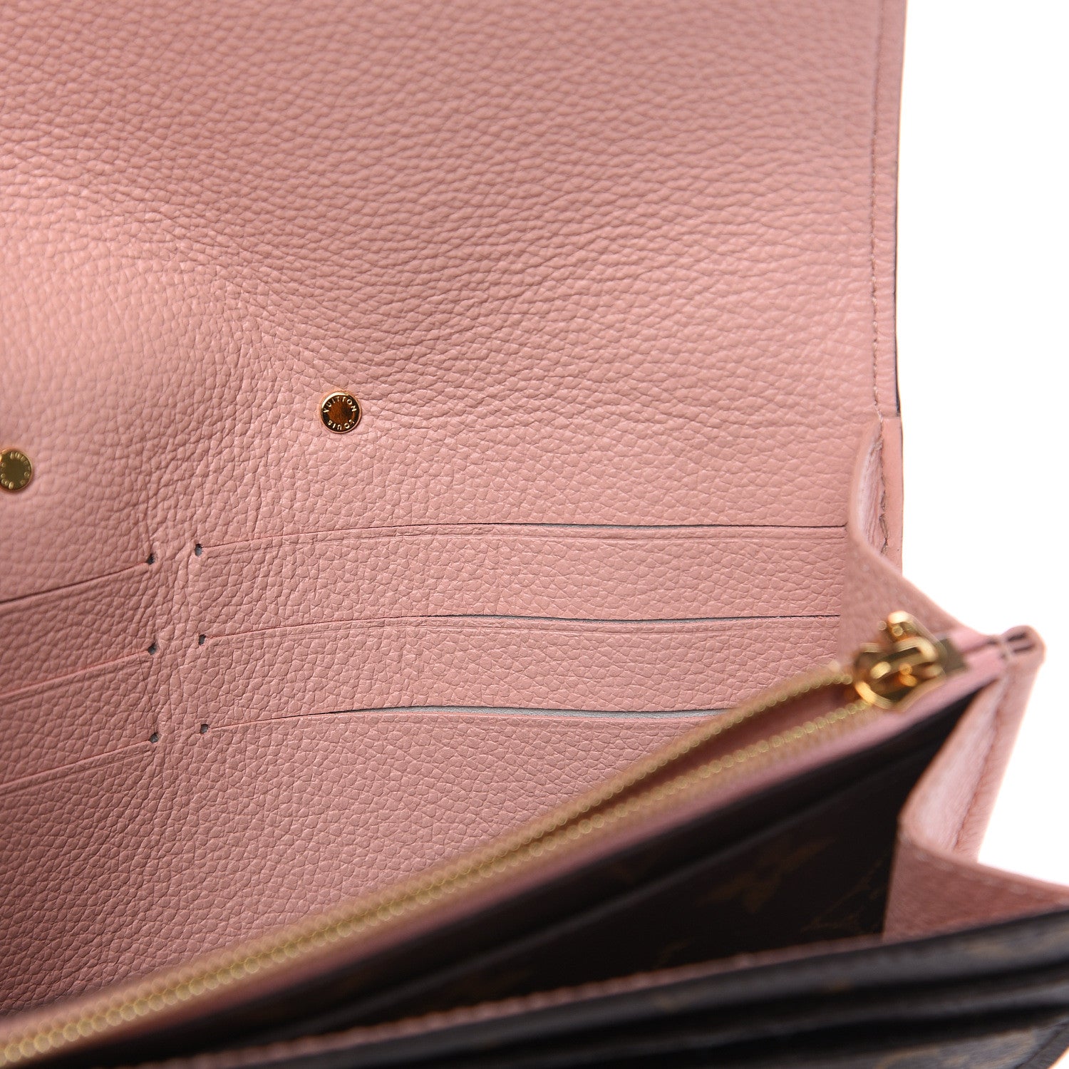 Louis Vuitton Monogram Pallas Wallet Rose Ballerine 7 of 9