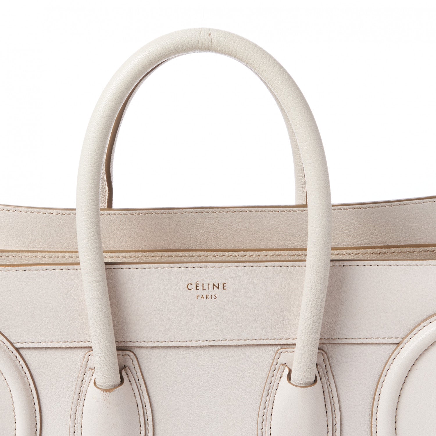 Celine Smooth Calfskin Mini Luggage Lune 6 of 10