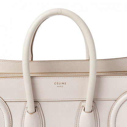 Celine Smooth Calfskin Mini Luggage Lune 6 of 10