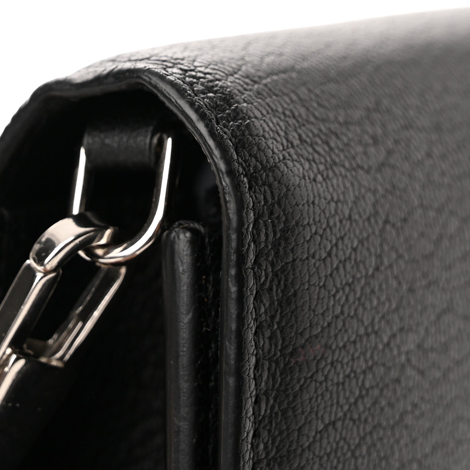 Givenchy Sugar Goatskin Pandora Chain Wallet Black 10 of 11