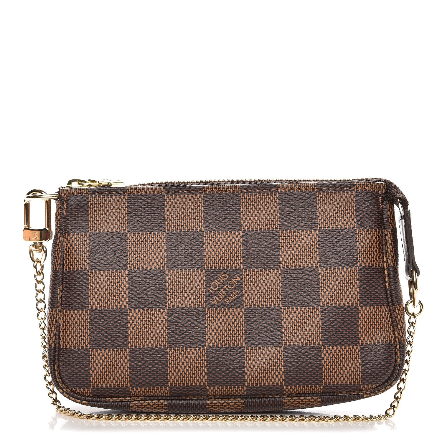 Louis Vuitton Damier Ebene Mini Pochette Accessories 1 of 8