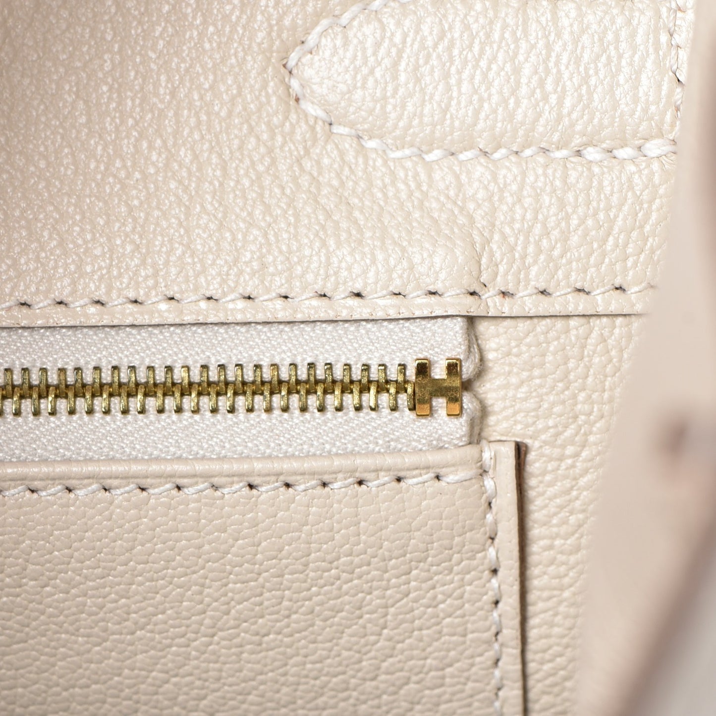 Taurillon Clemence Birkin 30 Craie