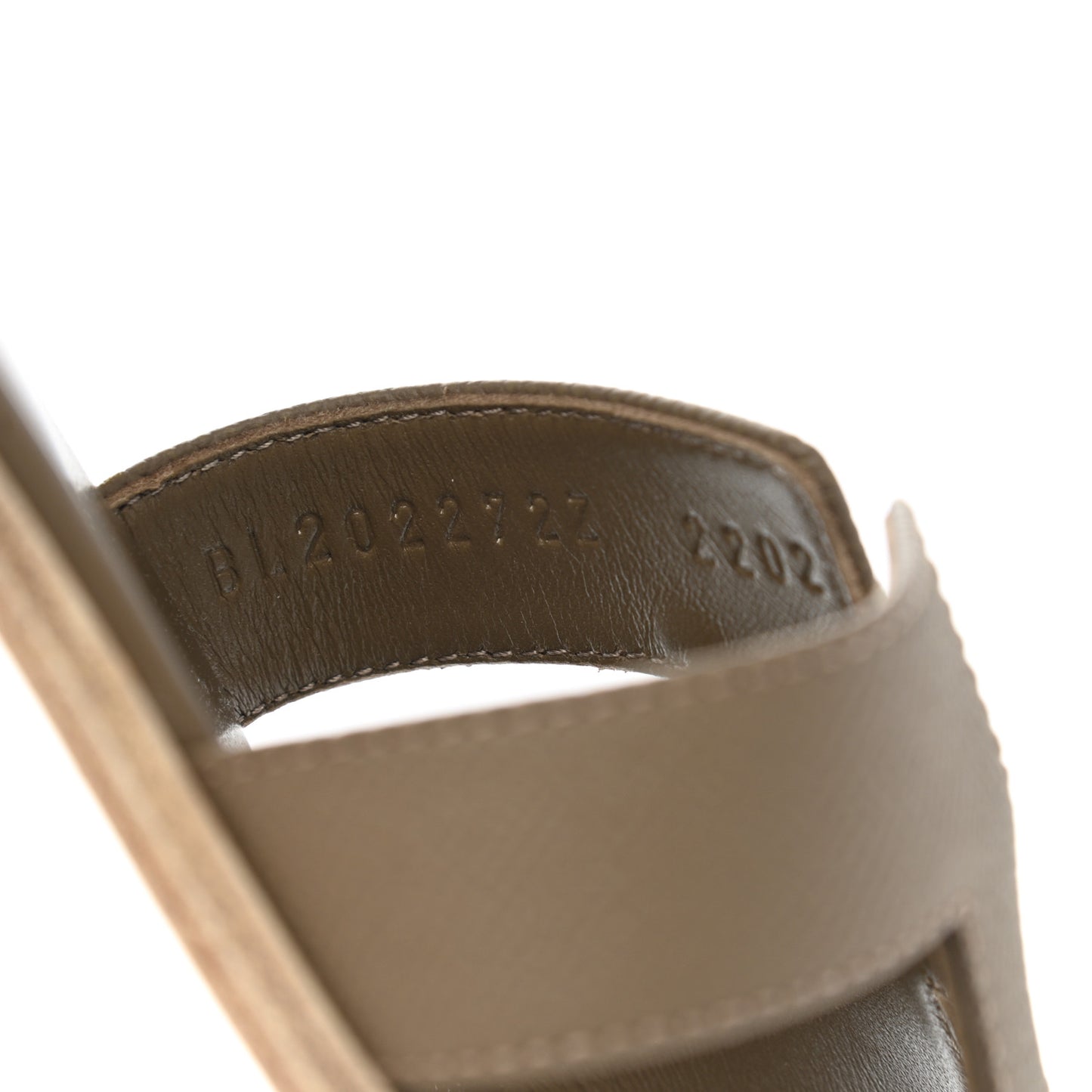 Epsom Oran Sandals 38 Etoupe