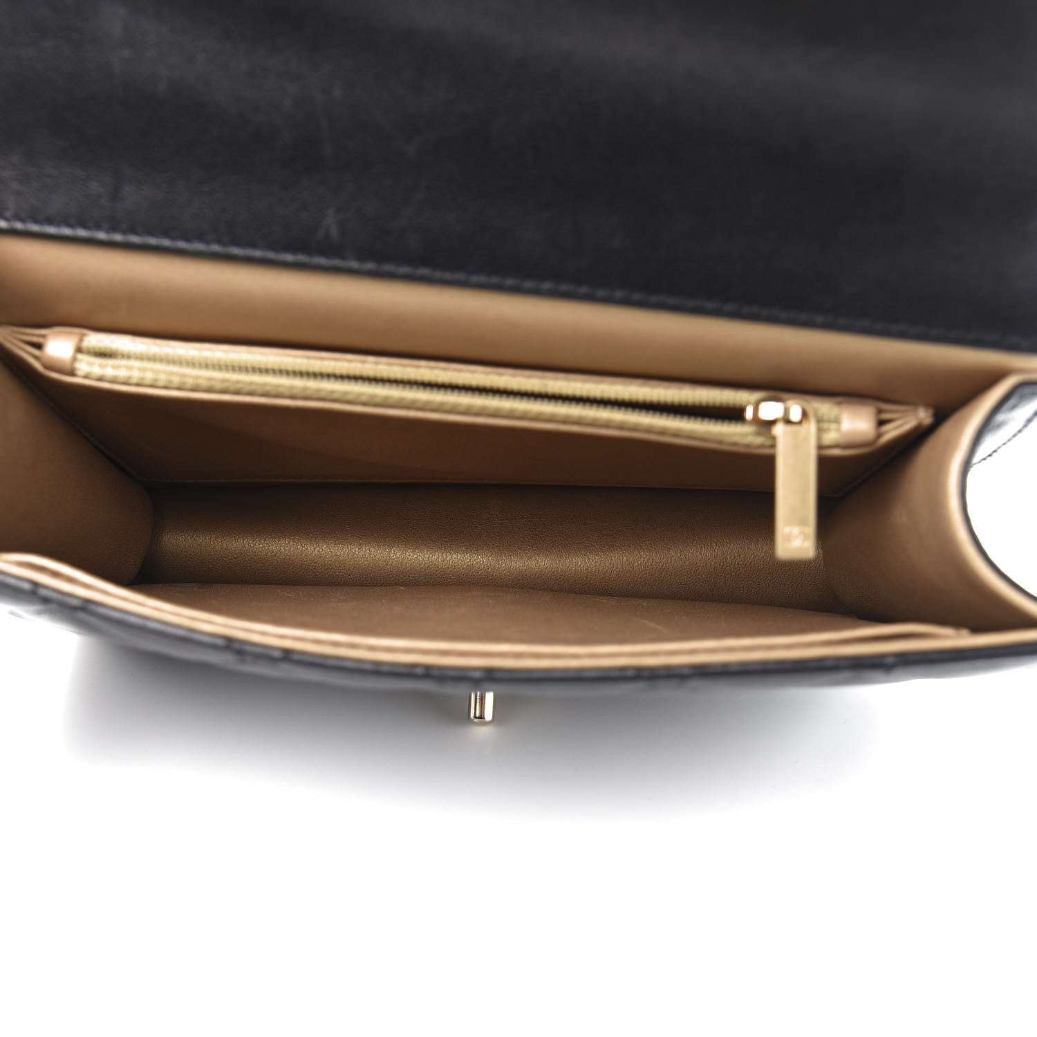 Chanel Lambskin Quilted Small Chic Pearls Flap Black 5 of 12