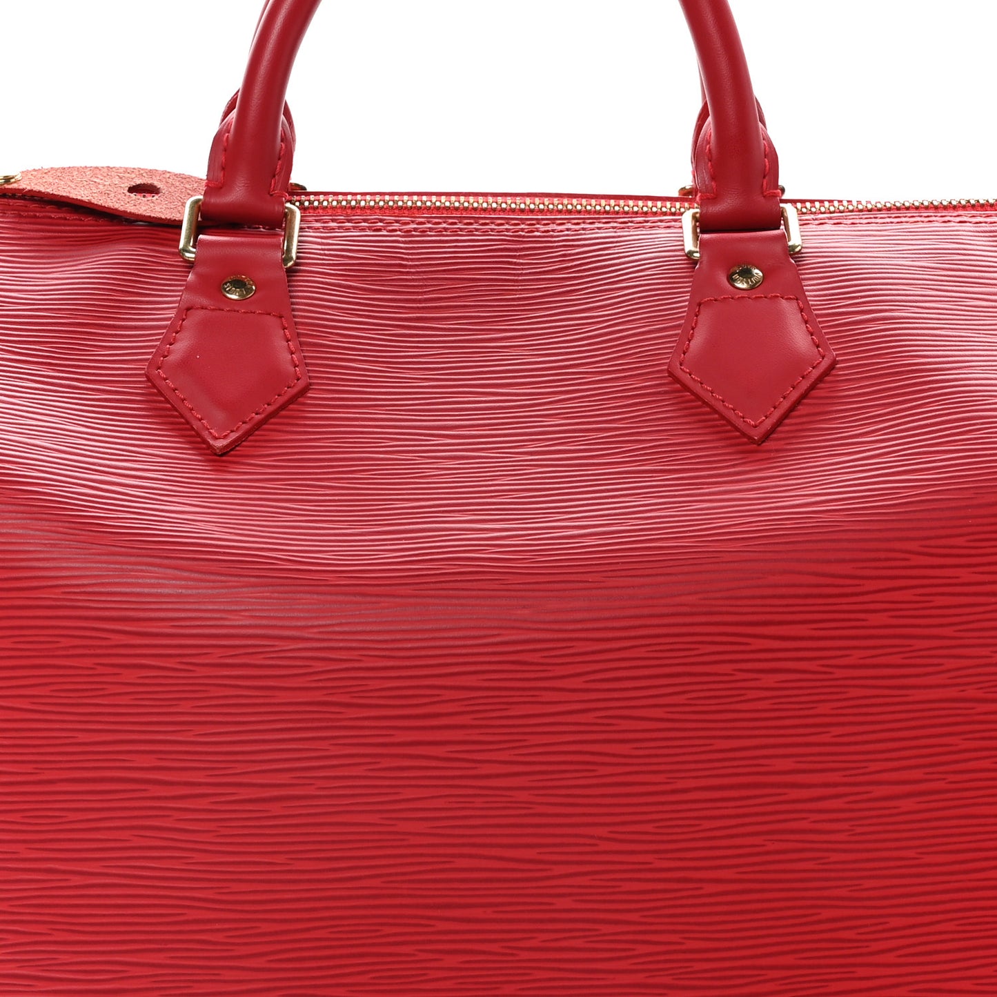 LOUIS VUITTON Epi Speedy 30 Castillan Red