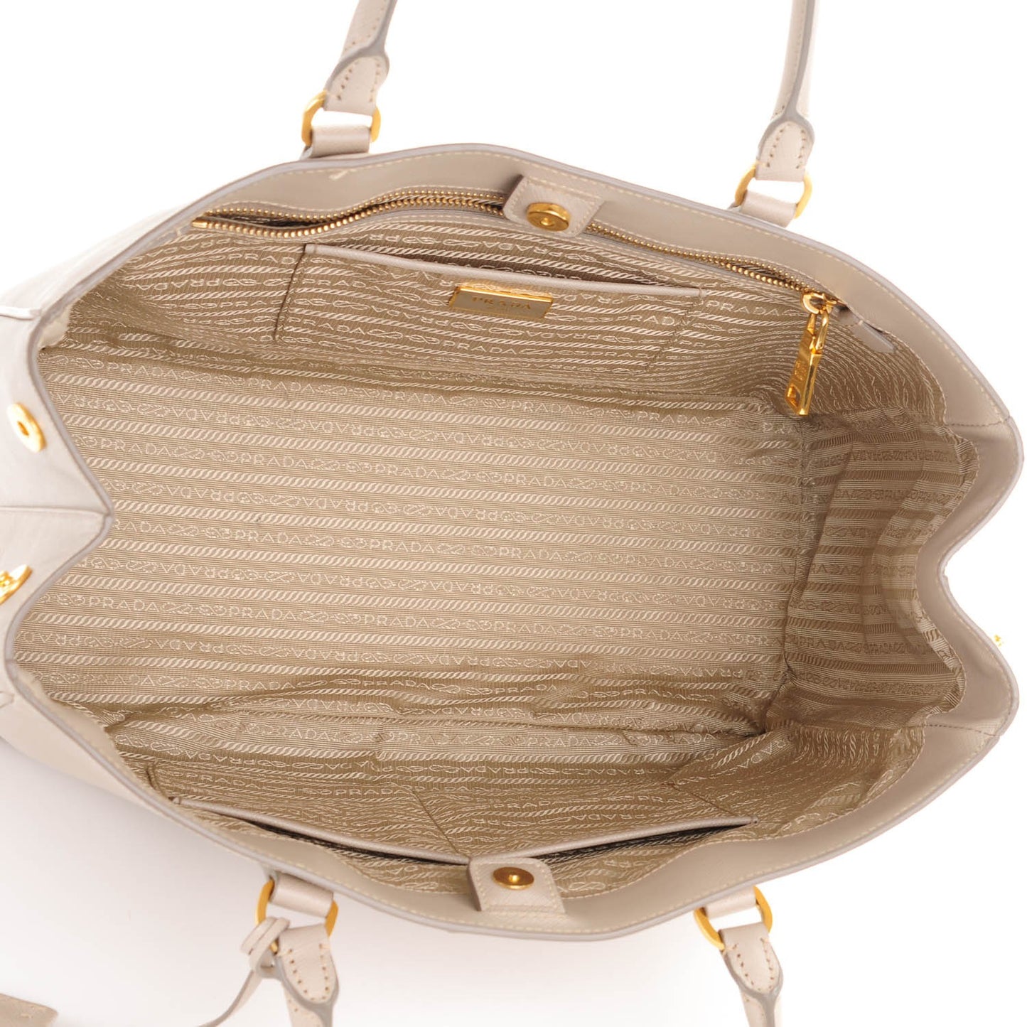 Saffiano Lux Large Tote Pomice
