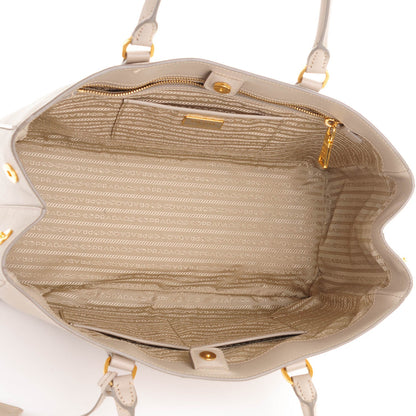 Prada Saffiano Lux Large Tote Pomice 5 of 9