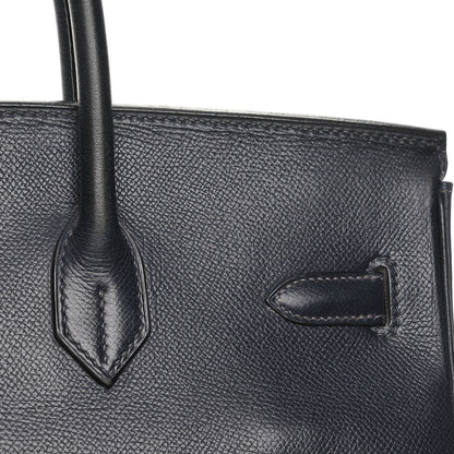 Hermes Epsom Birkin 35 Bleu Indigo 27 of 28
