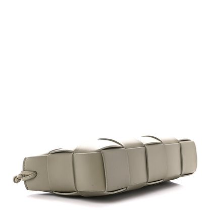 Bottega Veneta Calfskin Maxi Intrecciato Cassette Pouch On Strap Travertine 4 of 11