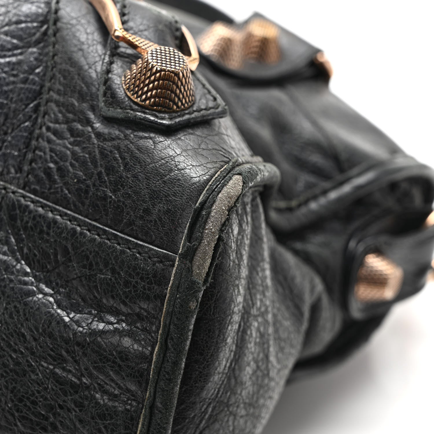 Balenciaga Agneau Giant 21 Rose Gold Hardware City Black 11 of 13