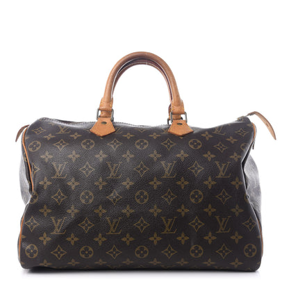 Louis Vuitton Monogram Speedy 35 1 of 8