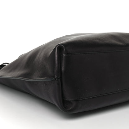 Saint Laurent Calfskin Hobo Black 12 of 14