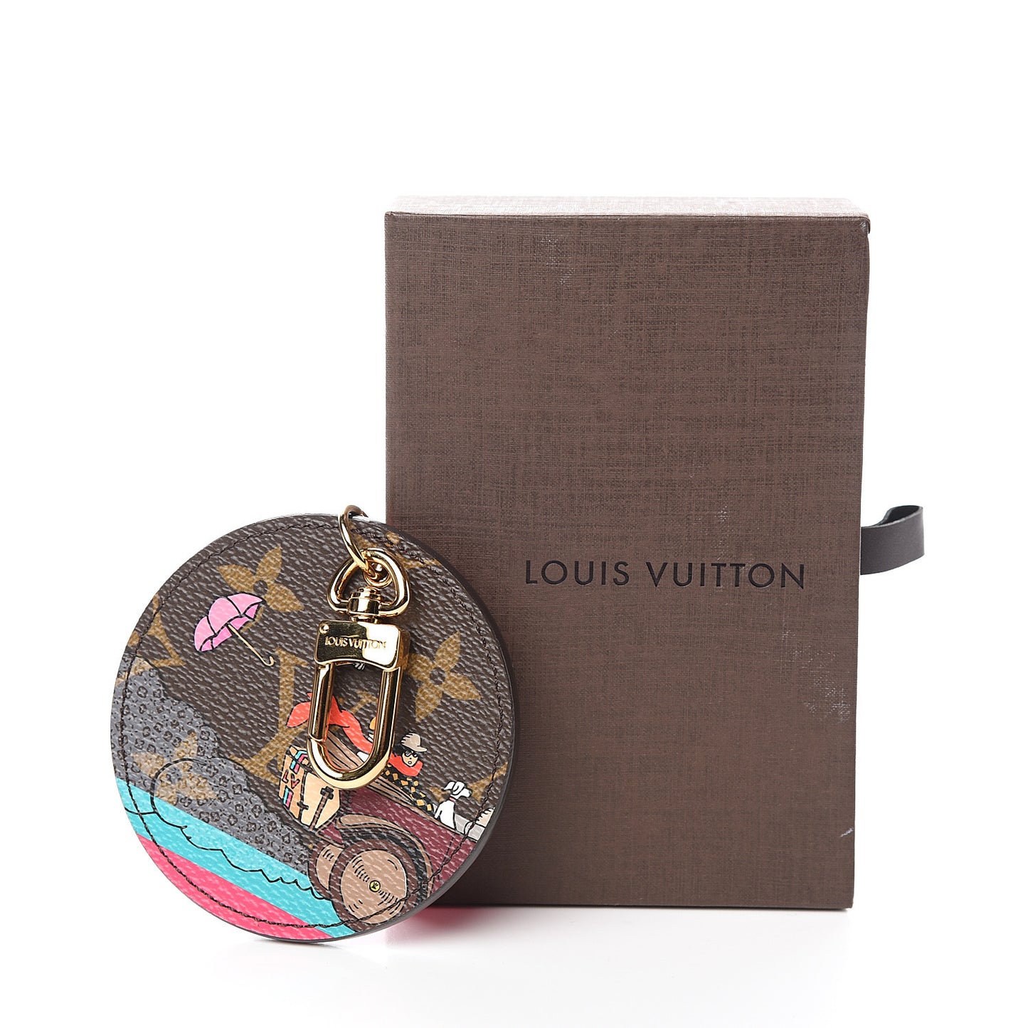 Monogram 2015 Christmas Animation Bag Charm Key Ring