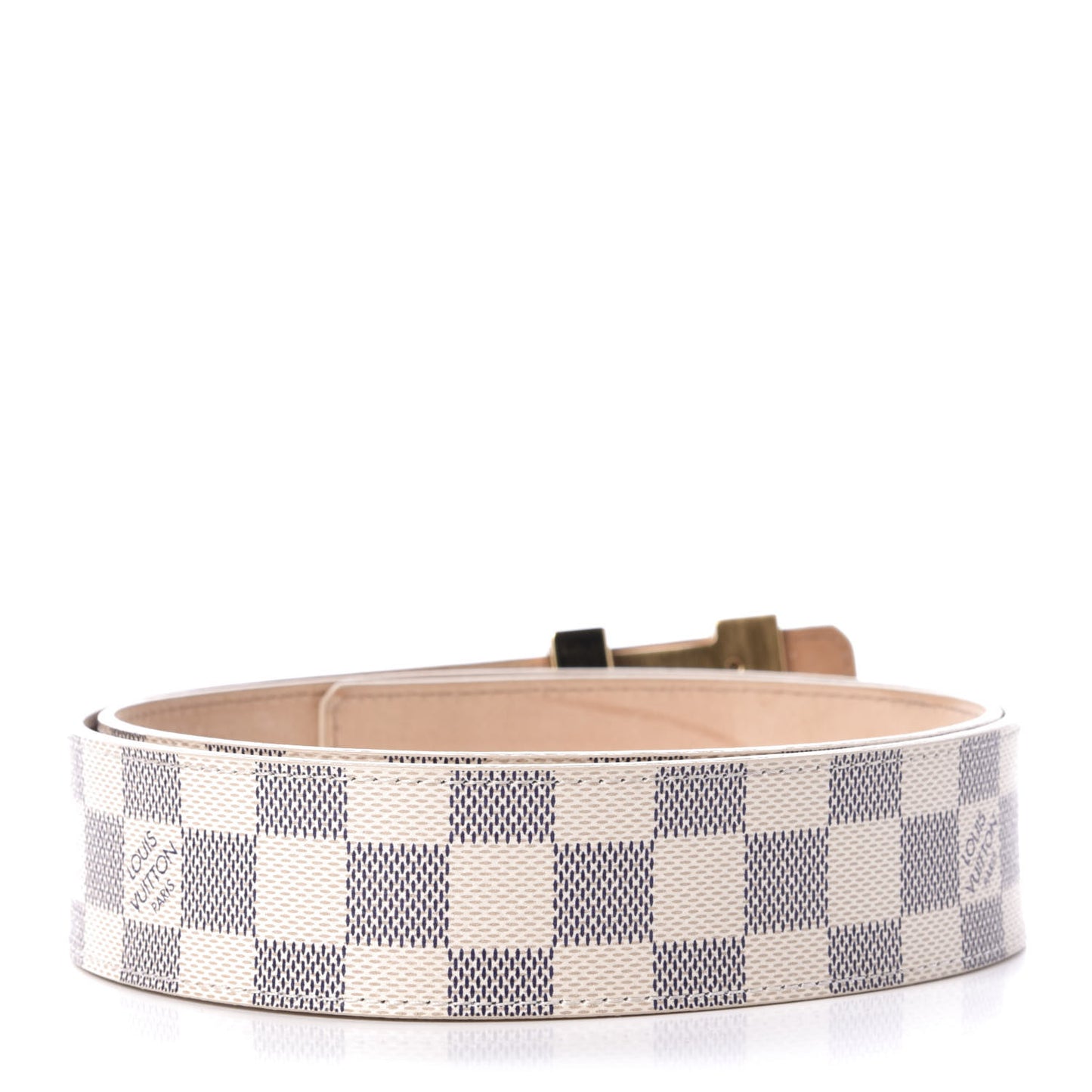 Damier Azur LV Initiales Belt 90 36