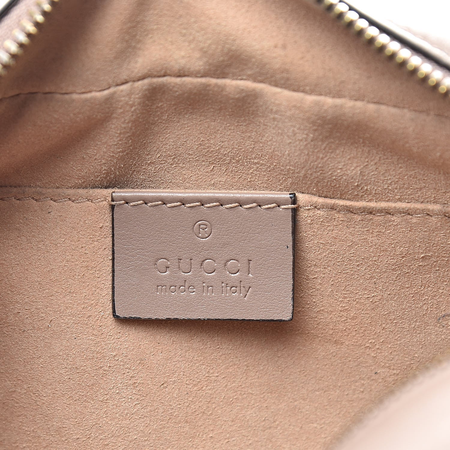 Gucci Calfskin Matelasse Small GG Marmont Chain Shoulder Bag Porcelain Rose 6 of 15