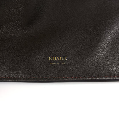 Khaite Suede Calfskin Medium Lotus Tote Toffee 9 of 9