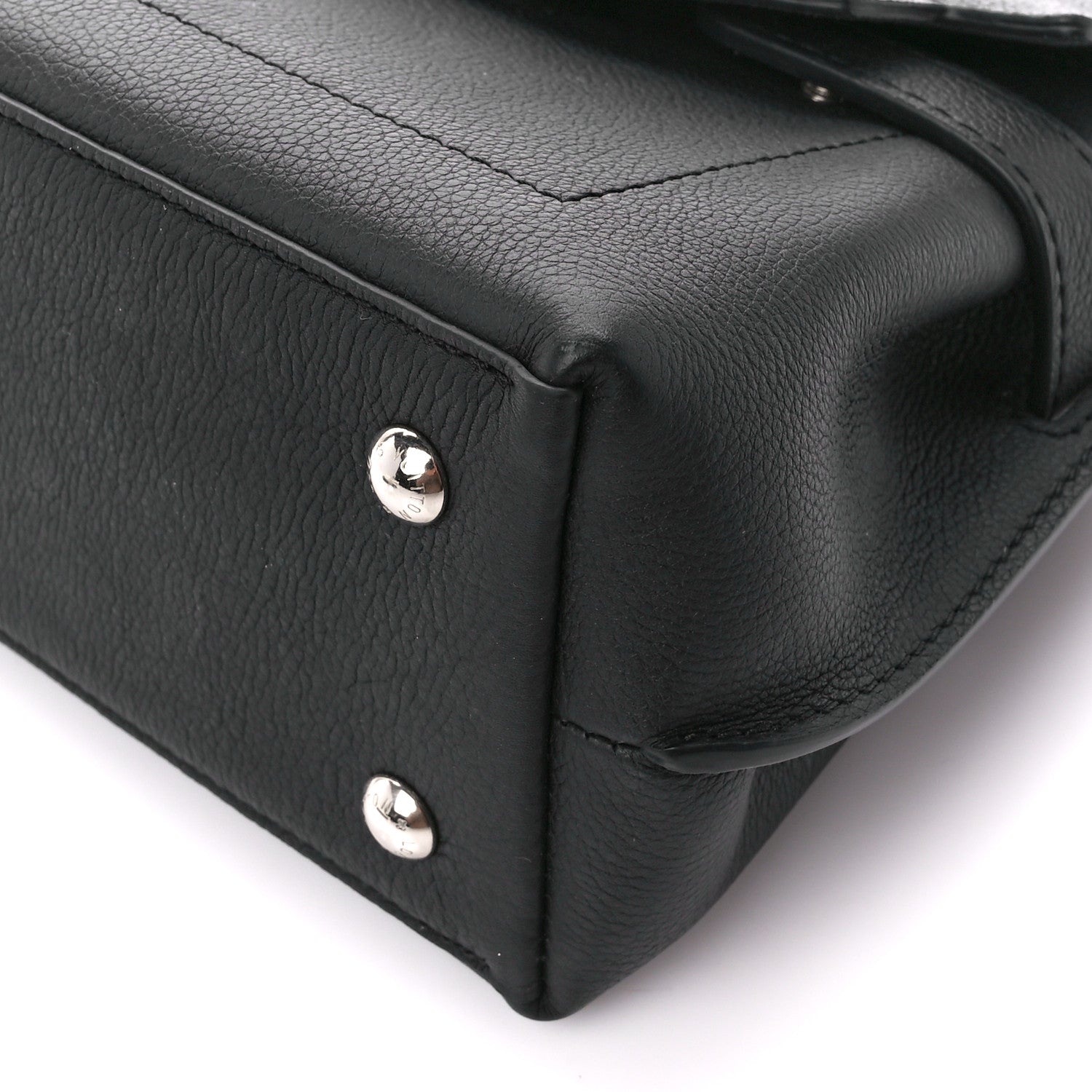 Louis Vuitton Calfskin Lockme Ever Mini Black 10 of 11