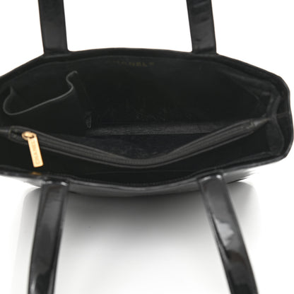 Chanel Patent Tote Black 5 of 15