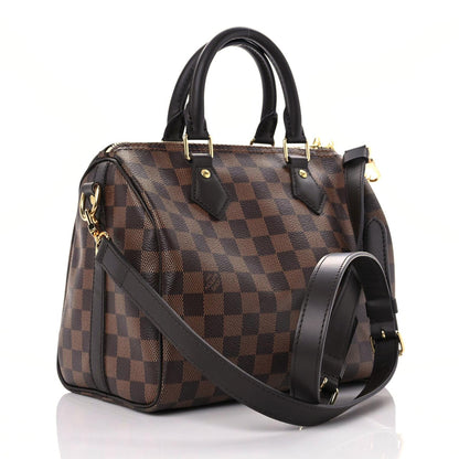 Louis Vuitton Damier Ebene Speedy Bandouliere 25 3 of 12