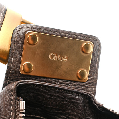 Chloe Calfskin Medium Paddington Satchel Chocolate 8 of 11