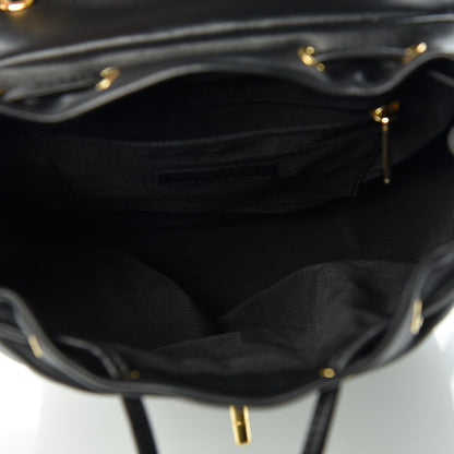 Chanel Calfskin Quilted Small Urban Spirit Backpack Black 5 of 10
