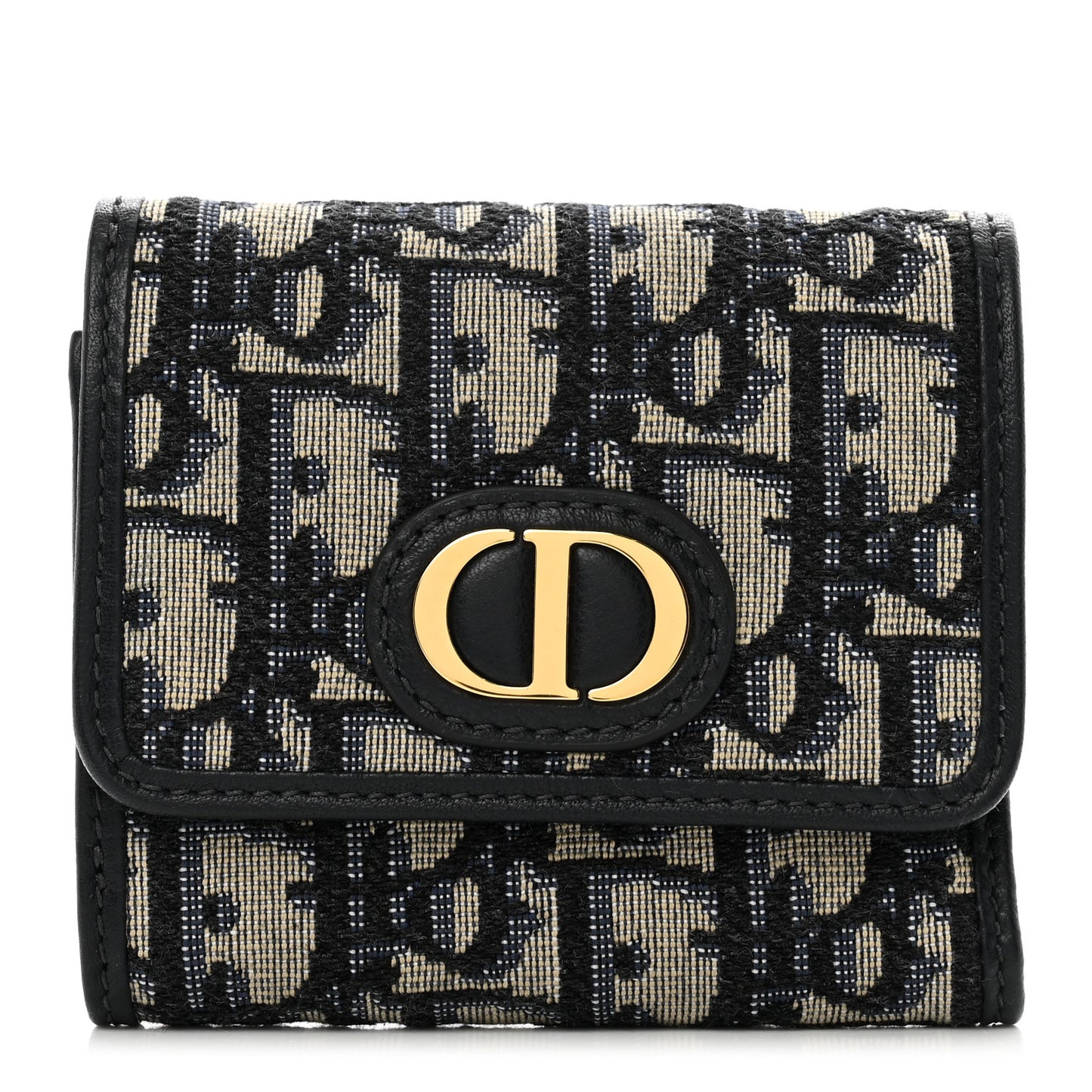 Oblique 30 Montaigne Lotus Wallet Blue