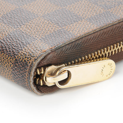 Louis Vuitton Damier Ebene Zippy Organizer Wallet 9 of 9