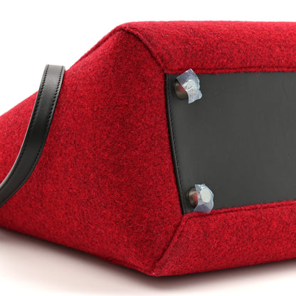 Celine Felt Smooth Calfskin Mini Belt Bag Red 9 of 9