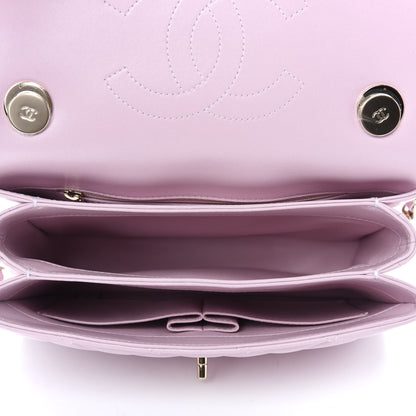 Chanel Lambskin Quilted Small Trendy CC Flap Dual Handle Bag Light Pink 5 of 11