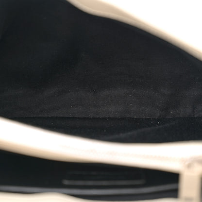 Saint Laurent Calfskin Y Quilted Monogram Small Loulou Chain Satchel Crema Soft 5 of 12