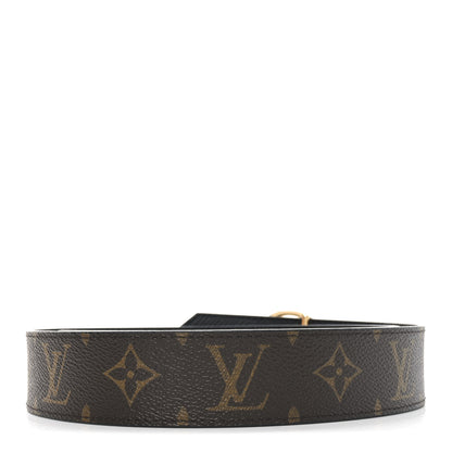Louis Vuitton Monogram Epi 35mm LV Circle Reversible Belt 75 30 Black 2 of 5
