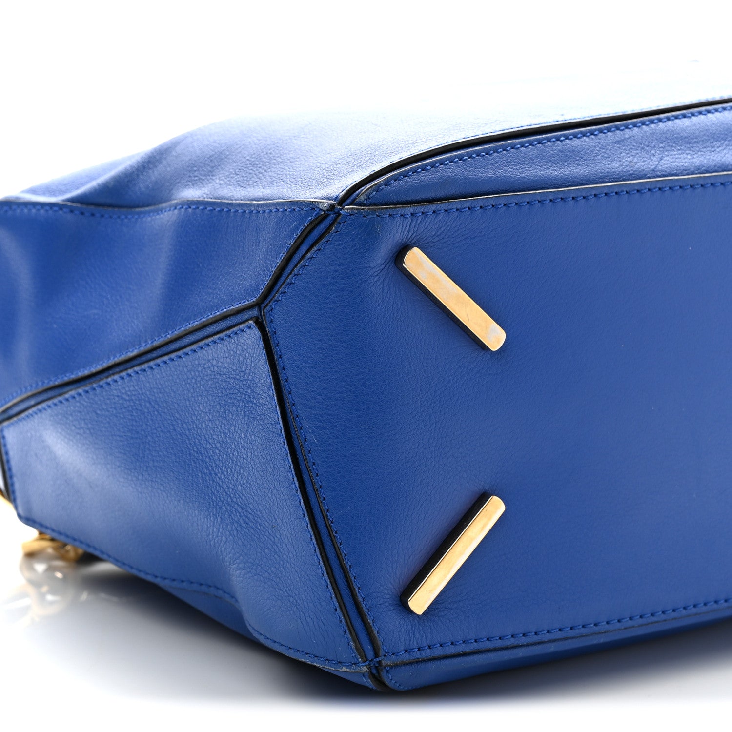 Loewe Calfskin Medium Puzzle Bag Electric Blue 9 of 13