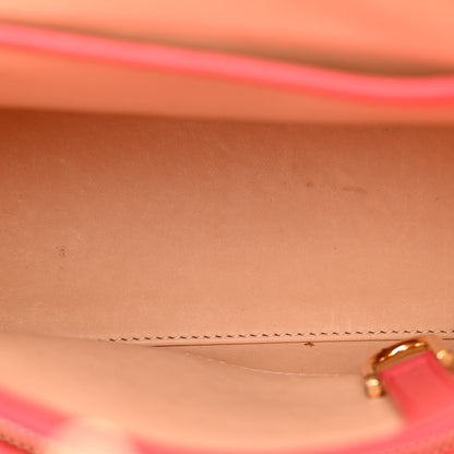 Delvaux Ostrich MM Tempete Satchel Pink 5 of 20