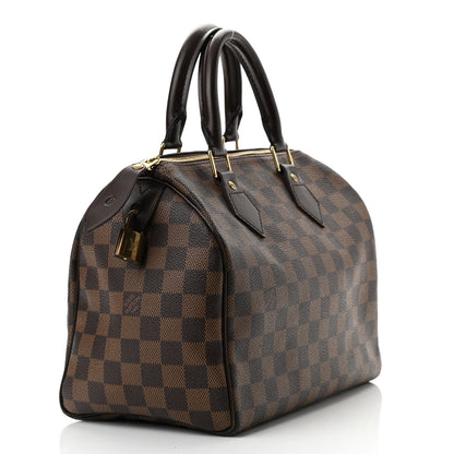 Louis Vuitton Damier Ebene Speedy 25 2 of 9