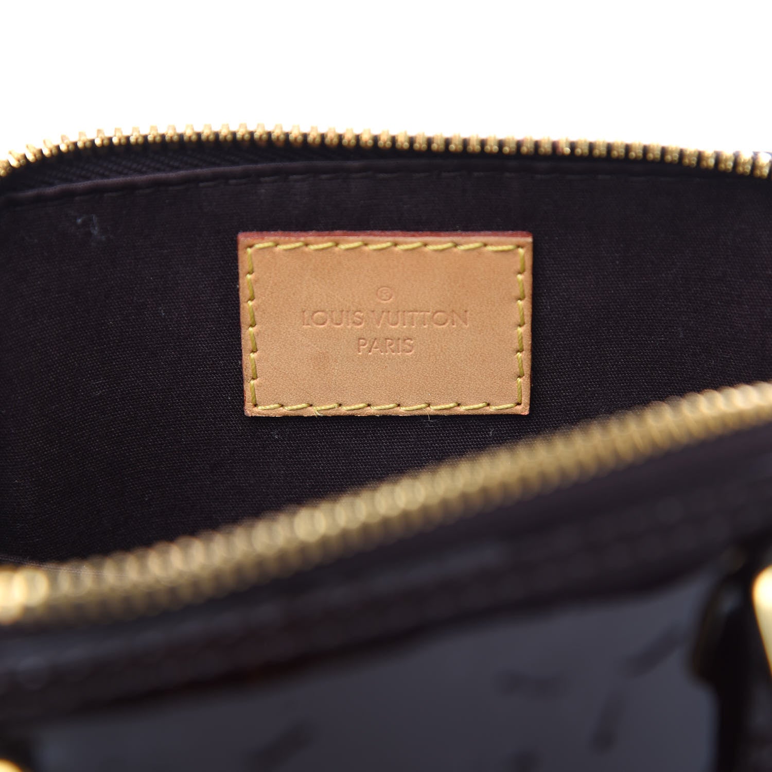 Louis Vuitton Vernis Alma BB Amarante 7 of 12