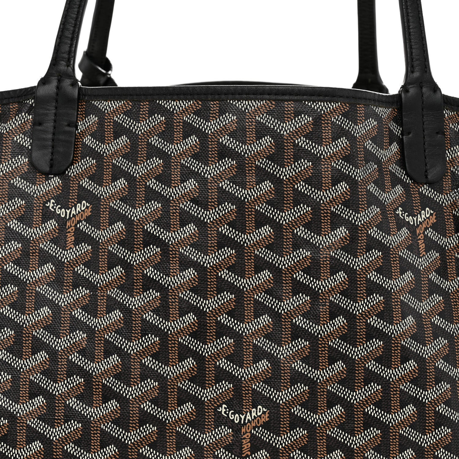 Goyard Goyardine Saint Louis GM Black 9 of 14
