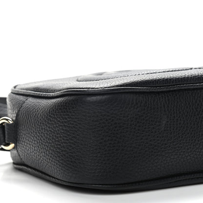 Gucci Pebbled Calfskin Small Soho Disco Bag Black 8 of 9
