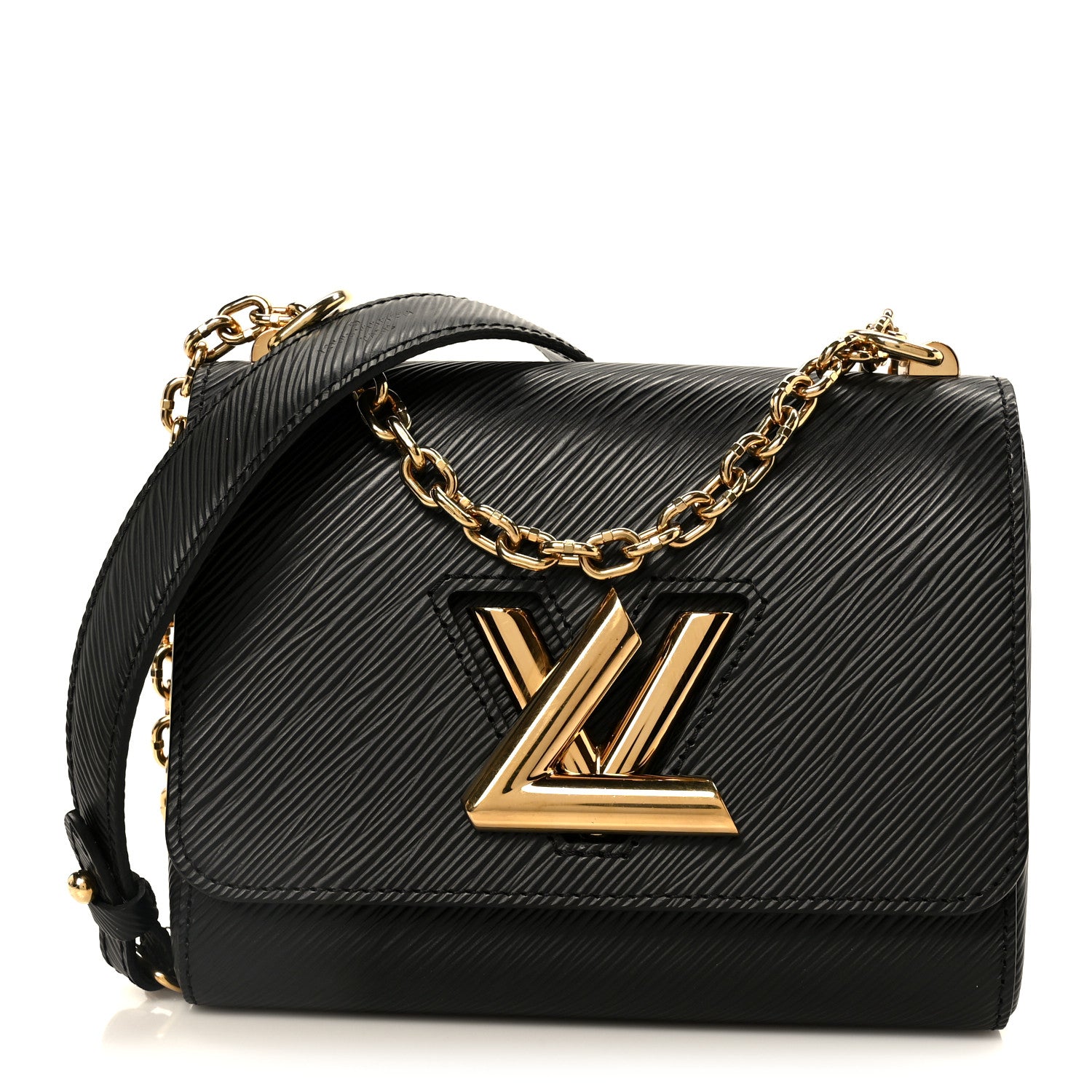 Louis Vuitton Epi Twist Shoulder Bag PM Black 1 of 10