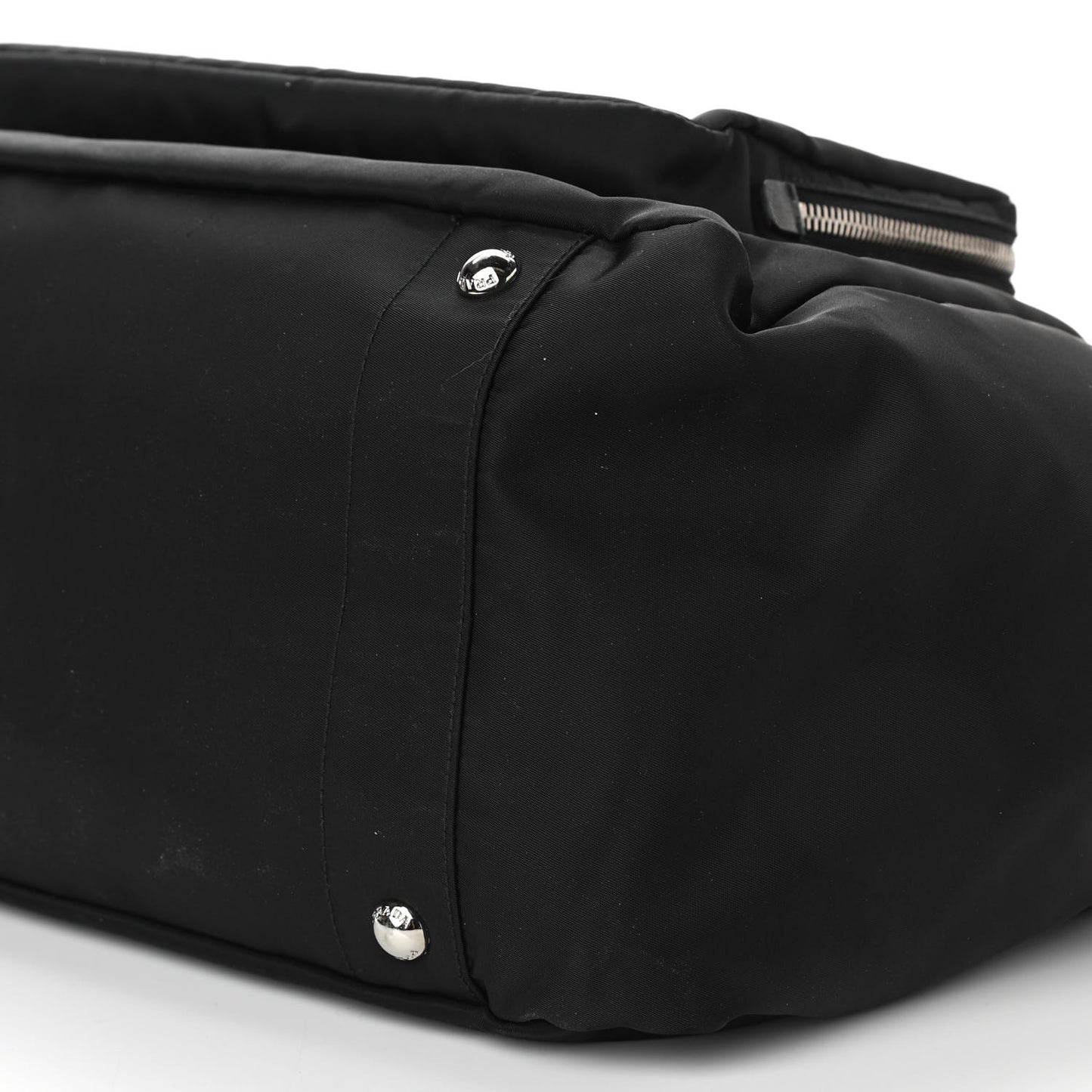Nylon Vela Baby Bag Black