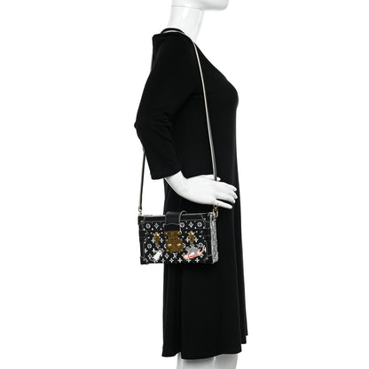 Louis Vuitton Catogram Petite Malle Black 2 of 9