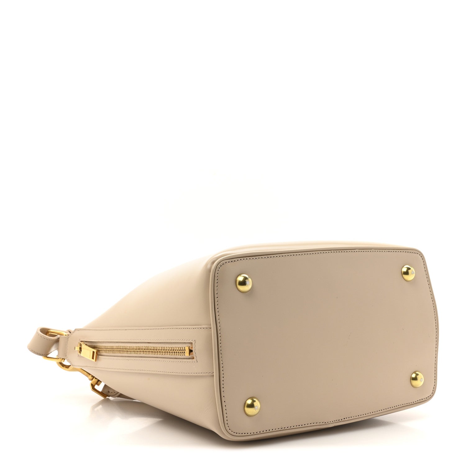 Saint Laurent Calfskin Medium Emmanuelle Bucket Bag Nude Powder 4 of 16
