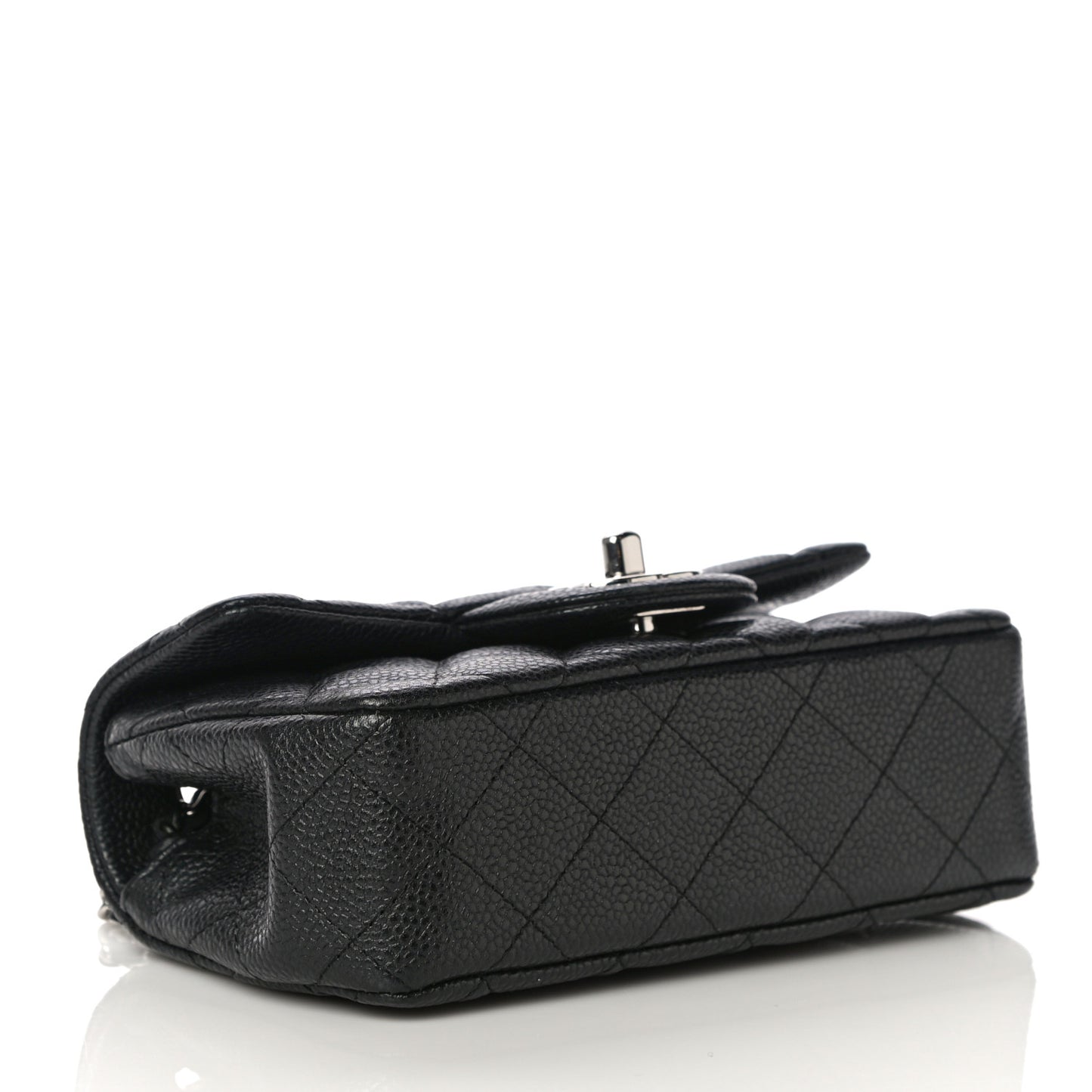 Caviar Quilted Extra Mini Flap Black