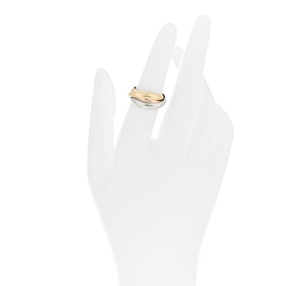 Cartier 18K Pink Yellow White Gold Small Trinity Ring 51 5.75 2 of 5