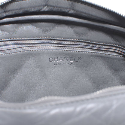 Chanel Aged Calfskin Quilted Large Reissue Camera Case Grey 6 of 7