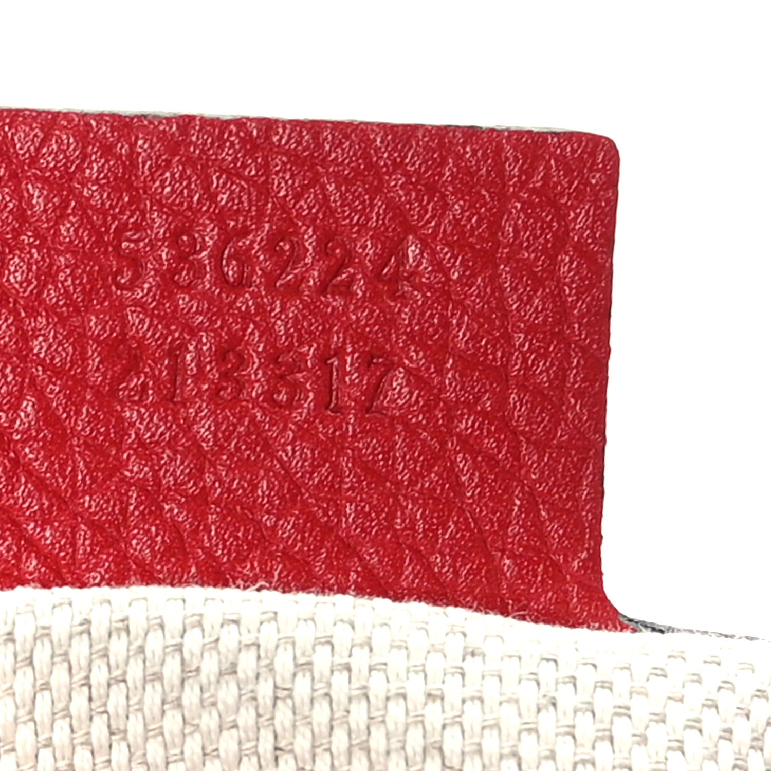 Gucci Pebbled Calfskin Medium Soho Flap Crossbody Vibrant Red 7 of 9