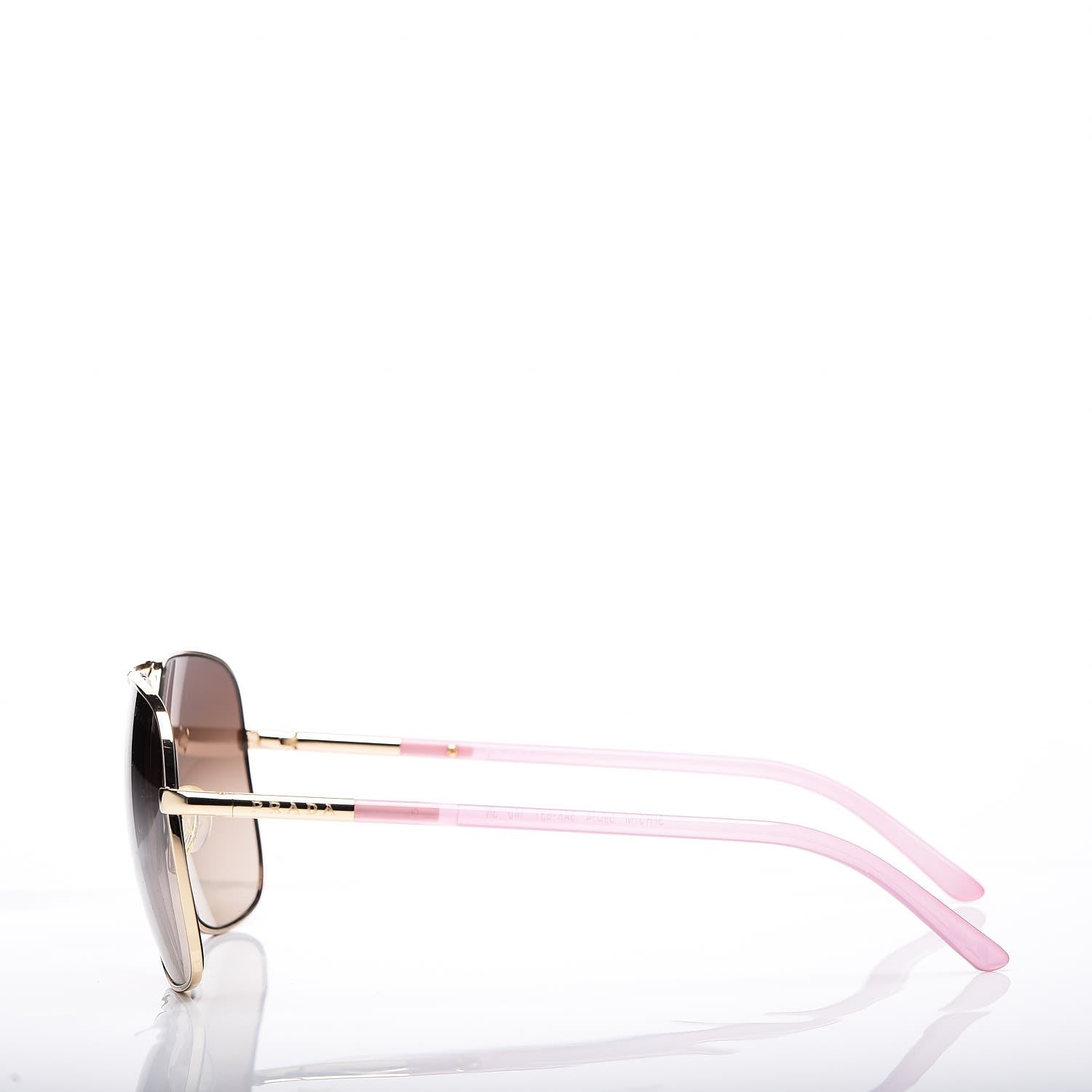 Prada Aviator Sunglasses SPR 57M Pink 3 of 10