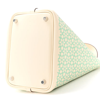 Hermes Swift Lucky Daisy Picotin Lock 18 PM Nata Vert 10 of 10