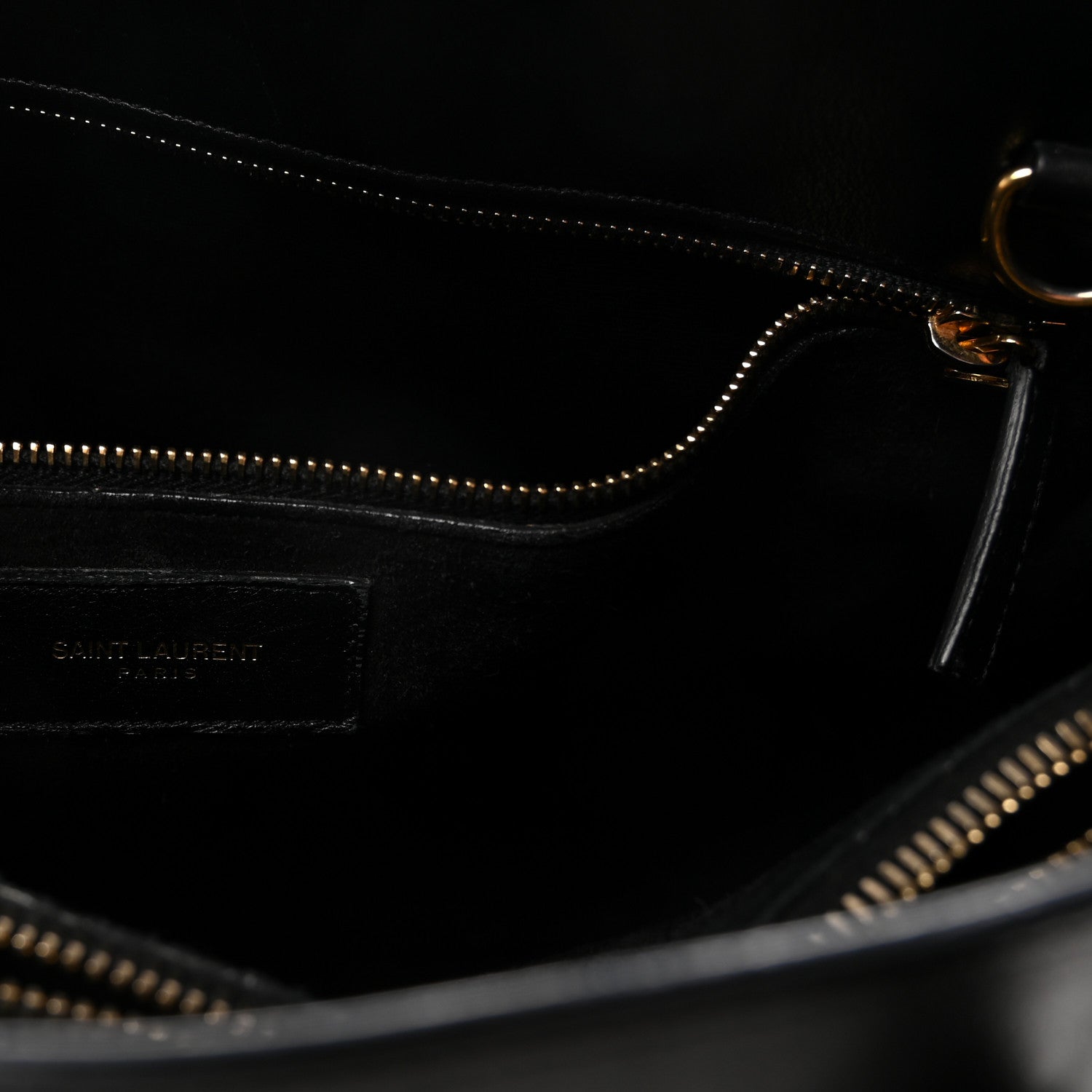 Saint Laurent Calfskin Small Sac De Jour Black 6 of 9